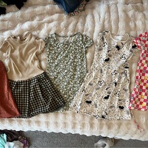 Bundle of 5 girls dresses, like new